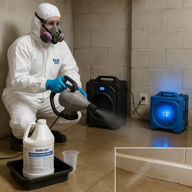 Sanitization and Odor Removal process in Holts Summit, MO