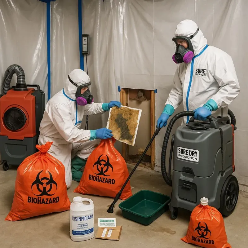 Contaminated Water Handling Protocols process in Holts Summit, MO